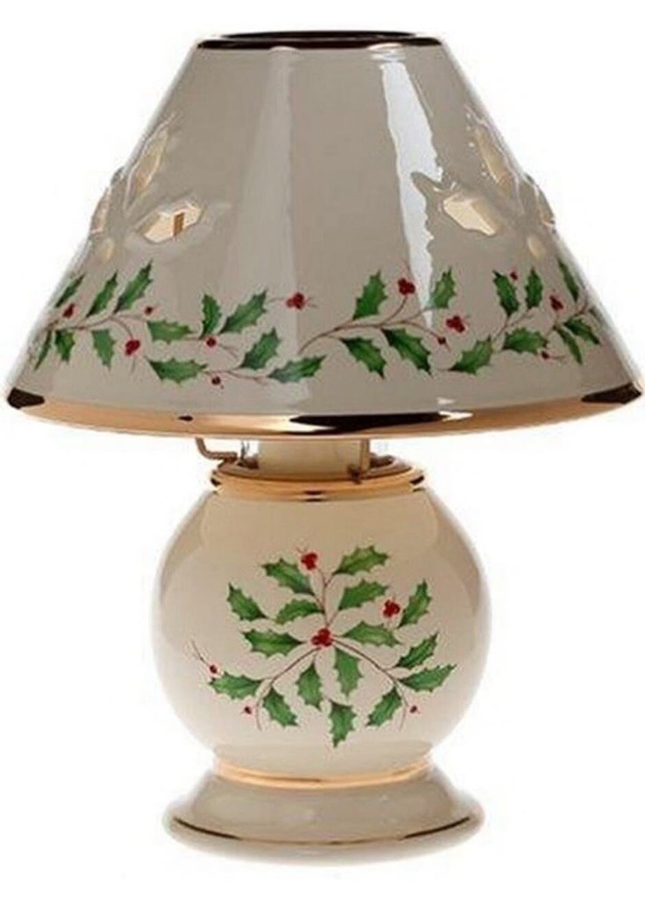 Lenox Holiday Candle Lamp for Moms Recreating 1995 Christmas for Ungrateful Kids